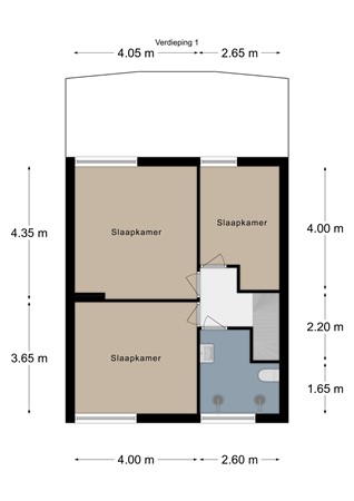 Floorplan - Morettistraat 44, 6291 XL Vaals